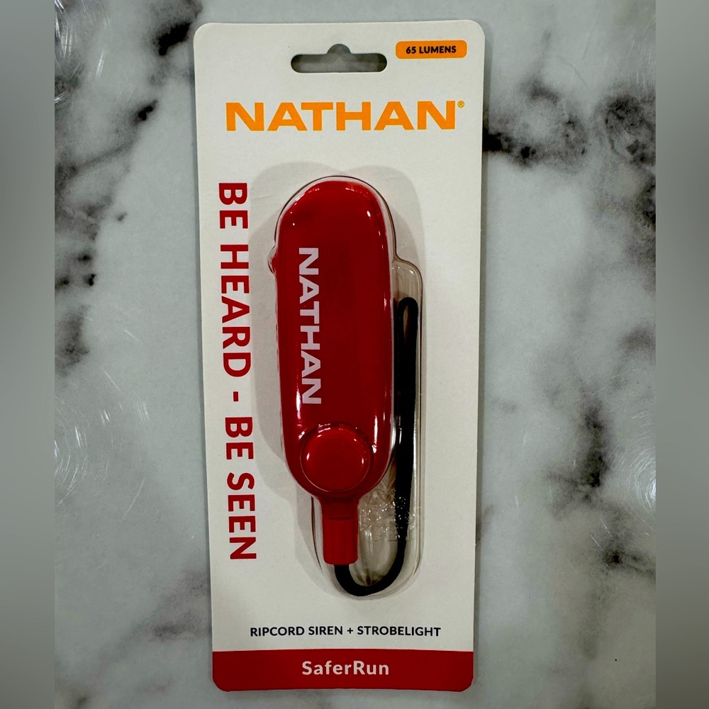 Nathan SaferRun Ripcord Siren Alarm and Strobe Light